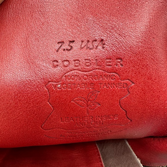 BED STU Glaye wide calf brown boots 7.5 - Picture 4 of 7